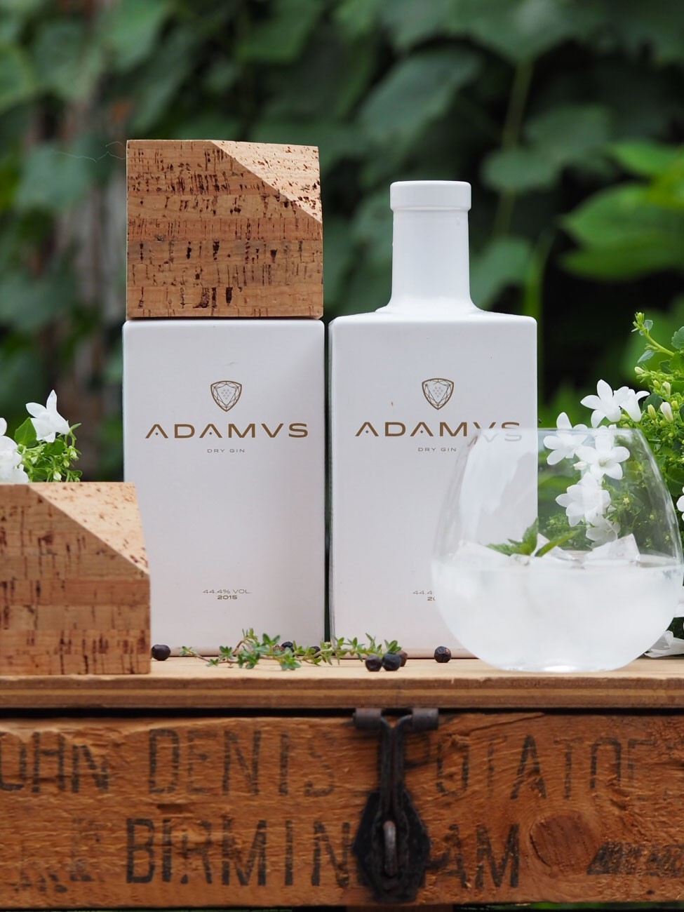 Verre Adamus Organic Dry Gin