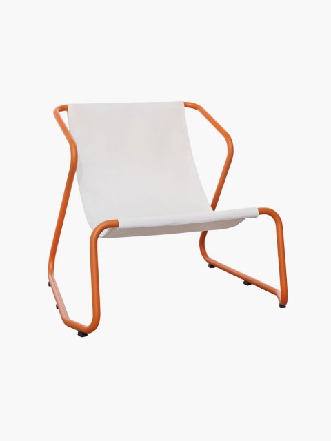 Lounge Chair in Terracotta