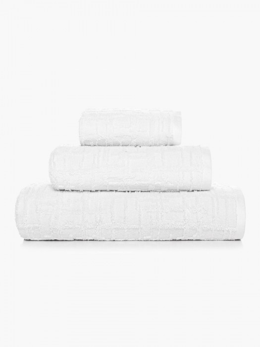 Conjunto 3 toalhas branco