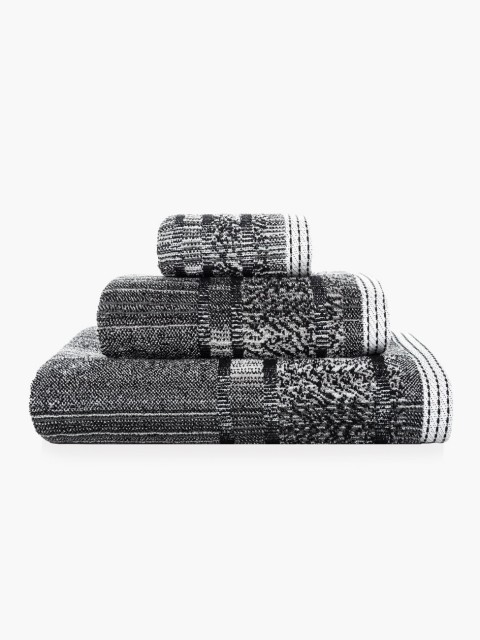 Set 3 towels black
