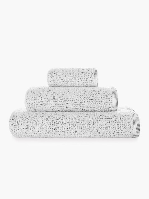 Conjunto 3 toalhas brancas
