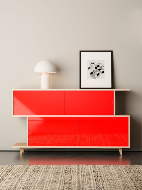 Sideboard Red