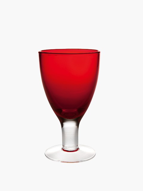 Water Goblet Red