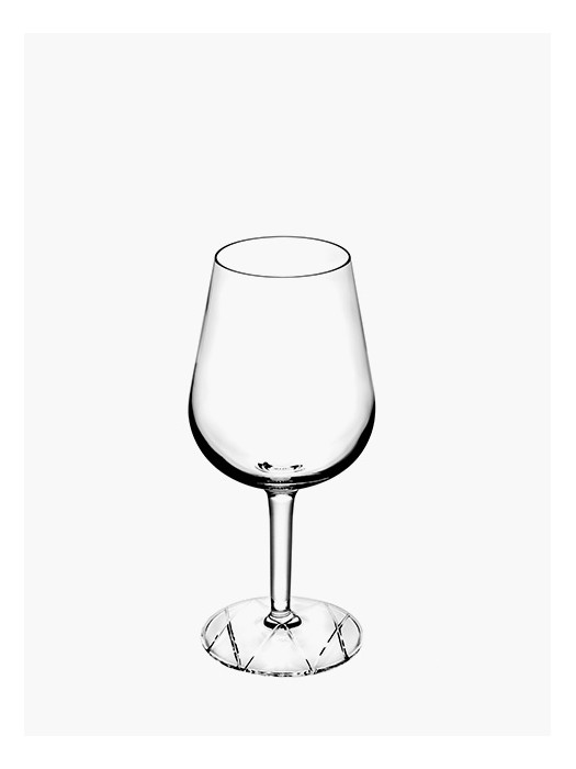 Set with 2 White Wine Goblets