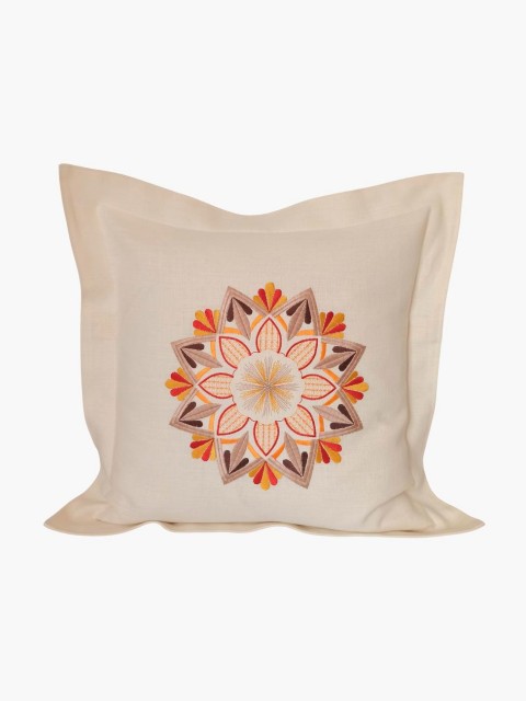 Linen Cushion Cover Orange