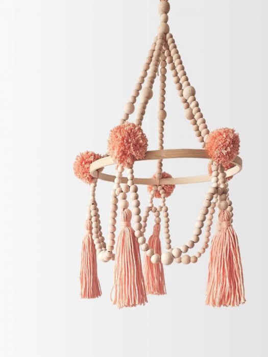 Decorative Children's Chandelier Peach