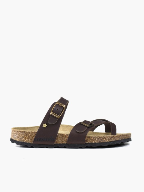 Nazare-Brown 2 Leather Sandal