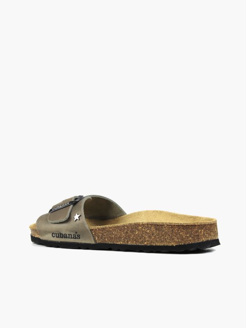 Julia-Beige Leather Sandal