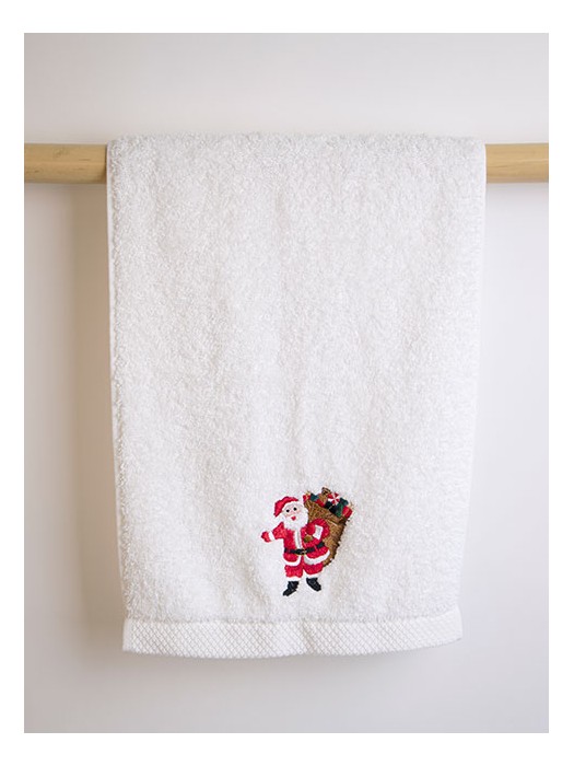 Set of 2 Christmas Towels 30x50 cm