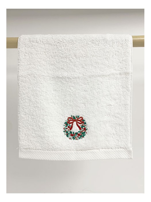 Set of 2 Christmas Towels 30x50 cm