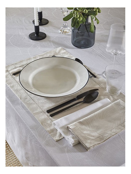 Pack Placemat Cotton Jacquard